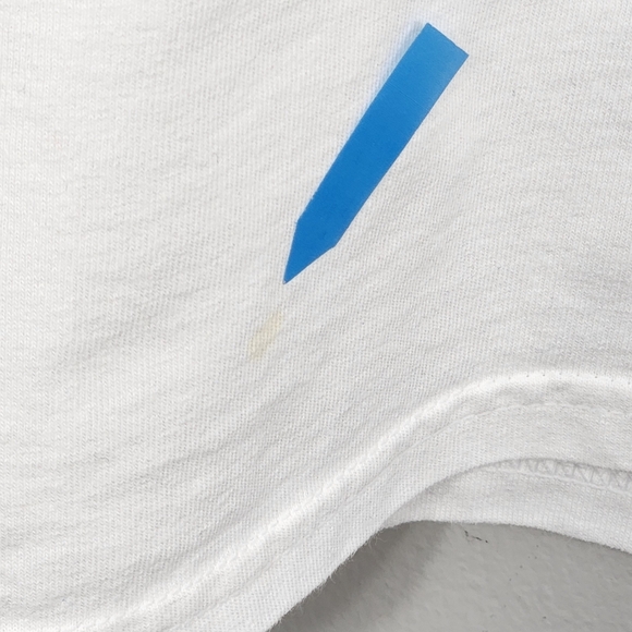 VTG 90s Tee Shirt Jim Beam Size L Gildan Cotton White Short Sleeves - Picture 11 of 12